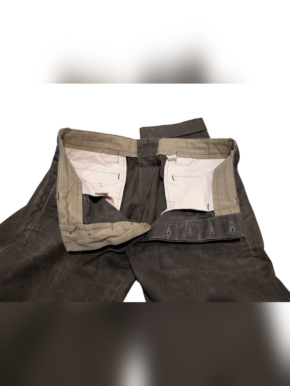 RRL Polo Ralph Lauren Buckle-Back Selvedge Inspired Vintage 40s Officer's Field - Picture 8 of 9